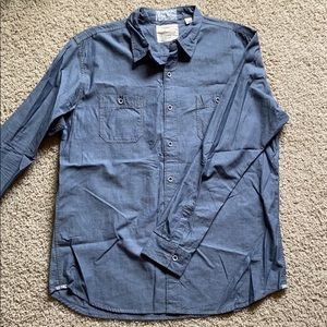 Weatherproof vintage long sleeve button down shirt